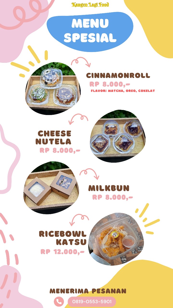Menu Roti Spesial